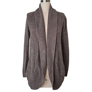 Barefoot Dreams CozyChic Lite Circle Cardigan Purple Dusk XS/S